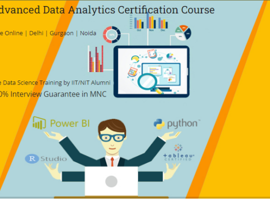 Top Data Analyst Training Course in Delhi, 110069