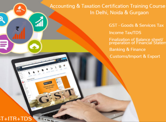 GST Certification Course in Delhi SLA 110046,